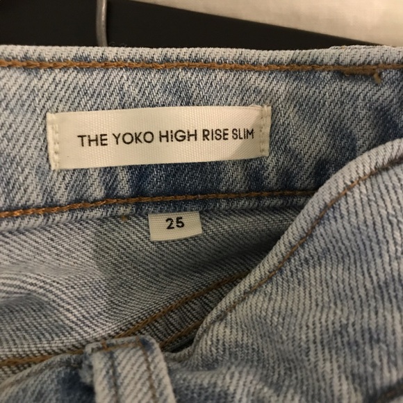 Denim Form The Yoko High Rise Slim Sz 25 - Picture 7 of 11
